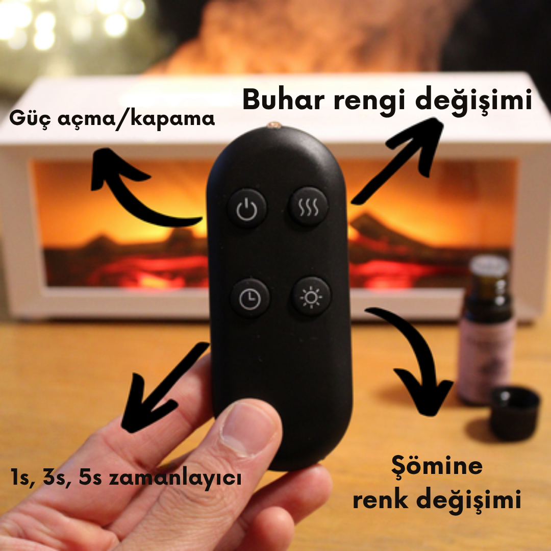 OdunAteşi® Şömine Yağ Difüzörü